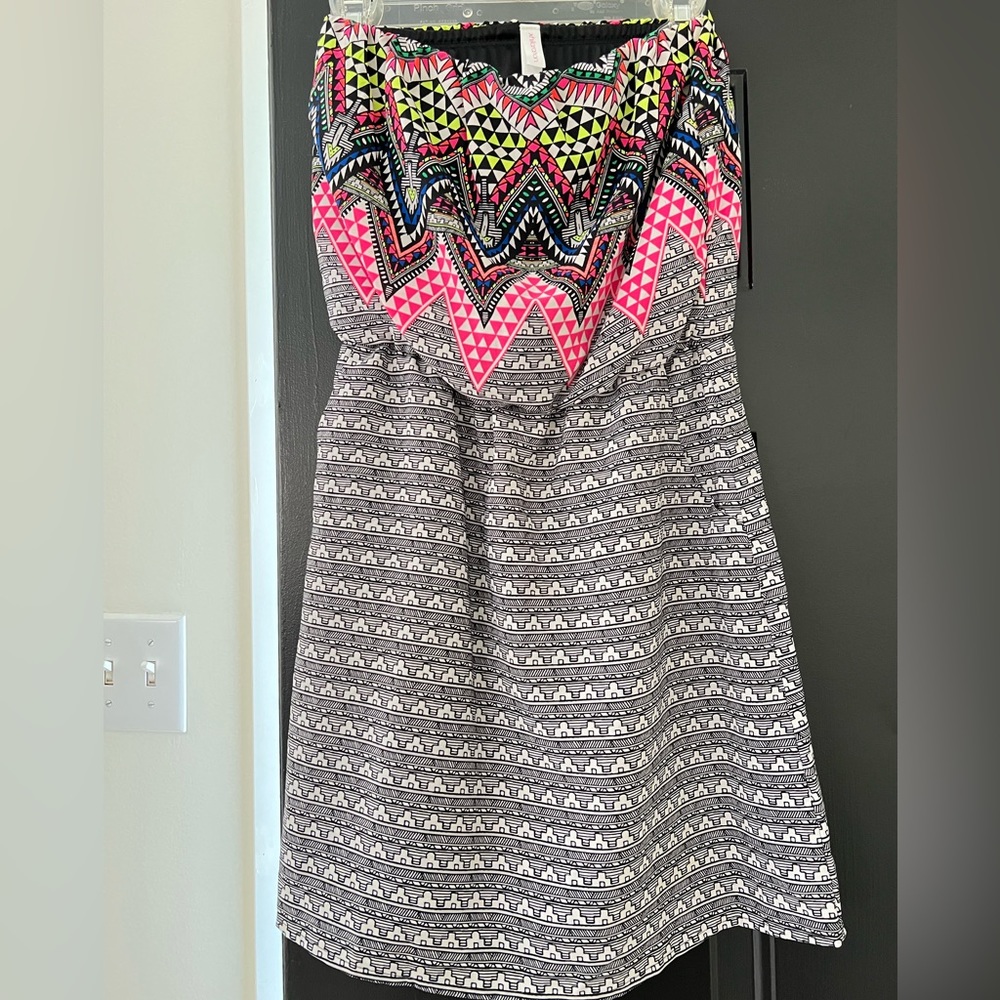 Tube top dress